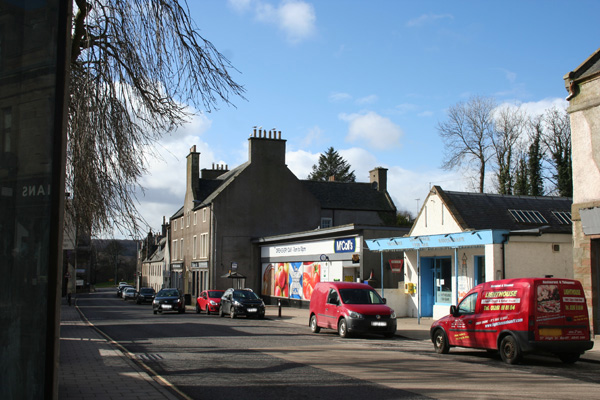 Banff High Street in 2021